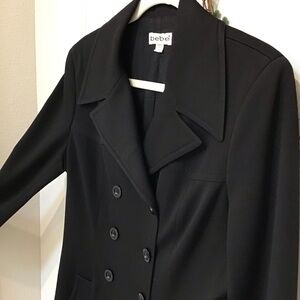 bebe Vintage Double-breasted Peacoat Size 8, EUC